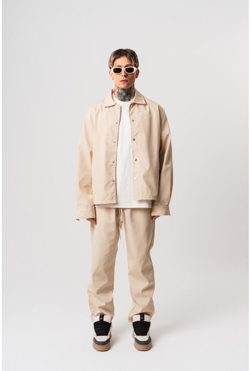 Ensemble épuré - Veste & pantalon à bouton