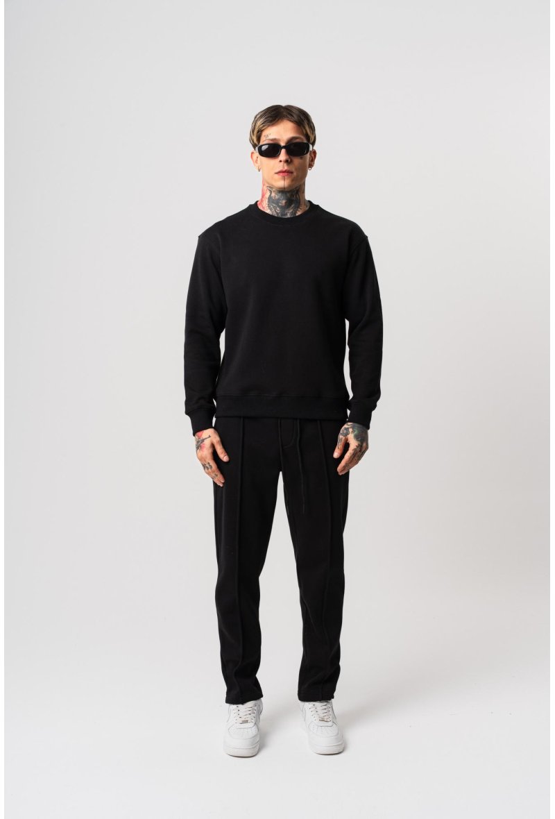 Ensemble sweat & pantalon unis sans capuche